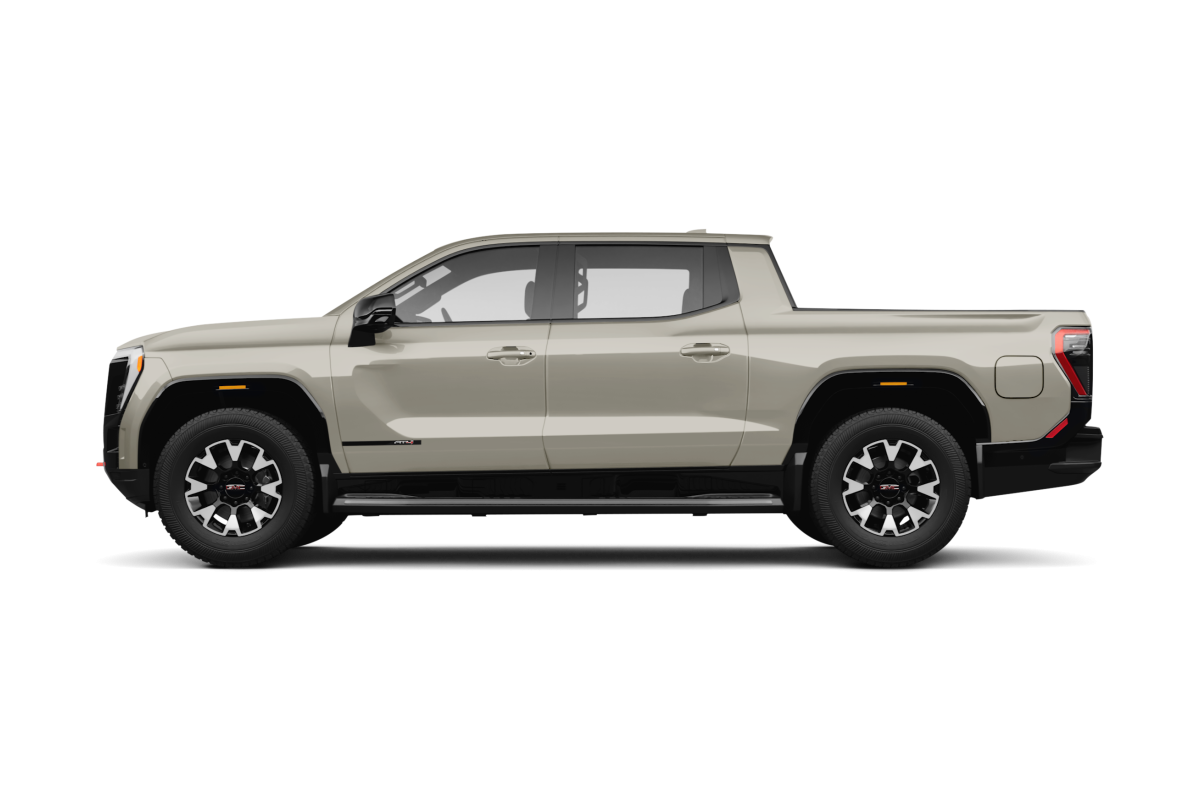 GMC Sierra EV - Side view GMC Sierra EV - Side view